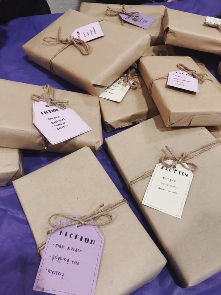 Blind date with a book: books on table (2 of 4)